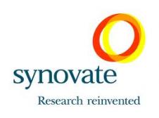  SYNOVATE SRL